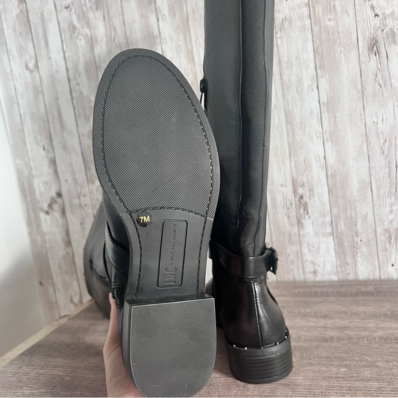 INC Women’s Tall Leather Riding Boots Size 7 - Picture 3 of 8